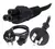 Cable Power 220v Interlock 3 espigas Trebol-Mickey 1.8mts 250425 - comprar online