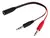 Adaptador 3.5mm Macho x2 a Mic+Aur Stereo 120525 - comprar online