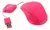 Mouse Mini Retractil NGM-418 Noga Rosa 190325 - comprar online