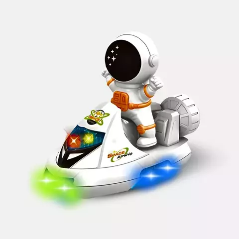 Lancha espacial com luz e som