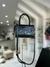 Mini Bag Caju croco negra