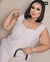 Conjunto plus size Bege - Lizboutique 