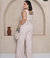 Conjunto plus size Bege na internet