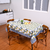 Toalha de Mesa Estampada Allegra 1 Peça 6 Lugares 100% Poliéster - Limão