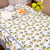 Toalha de Mesa Estampada Allegra 1 Peça 6 Lugares 100% Poliéster - Limão - comprar online