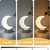 Luminária Abajur Mesa Botão Touch Lua Cristal B-Max - Casa Cristais