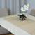 Caminho Trilho de Mesa 1 Peça Decorê 1.30m x 46cm Tecido 75% Juta / 25% Malva - comprar online