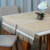 Caminho Trilho de Mesa 1 Peça Decorê 1.30m x 46cm Tecido 75% Juta / 25% Malva