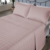 Kit Cobre Leito Matelado Dupla Face Soft 3 Peças Casal 100% Poliéster - Rosê - comprar online