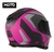 Capacete X11 Revo Pro Surround Cinza/Rosa com Óculos - comprar online