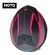 Capacete X11 Revo Pro Surround Cinza/Rosa com Óculos - Motolife