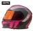 Capacete X11 Revo Pro Surround Cinza/Rosa com Óculos na internet