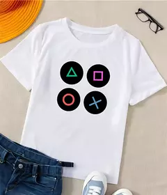 Remera 'Botones Joystick' - comprar online