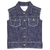 Chaleco de Jean con Corderito y Bordado en la Espalda - comprar online