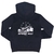 Campera de Frisa con estampa Speed Way en frente y espalda y cordón trenzado - comprar online