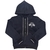 Campera de Frisa con estampa Speed Way en frente y espalda y cordón trenzado