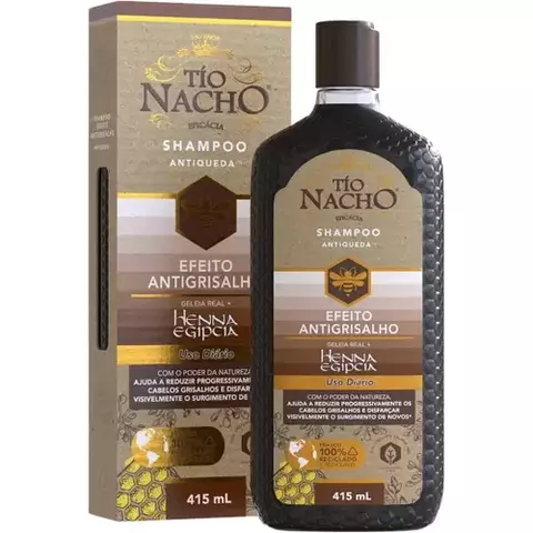 Tio Nacho Shampoo 415ml Efeito Antigrisalho - comprar online