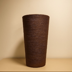 Vaso 60cm Polietileno Cônico Texturizado – Leve e Resistente - comprar online