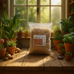 Fibra de Coco 500g - Substrato e Nutrição de Plantas na internet