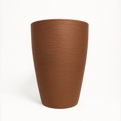 Vaso Grande 45cm Polietileno Texturizado – Leve e Resistente - loja online