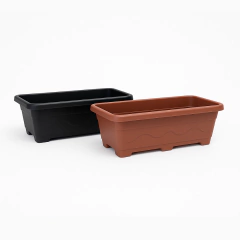 6 Vasos Retangulares Jardineira – 44cm de Comprimento - comprar online