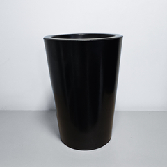 Vaso Cônico 35cm Polietileno Brilhoso – Leve e Resistente - loja online