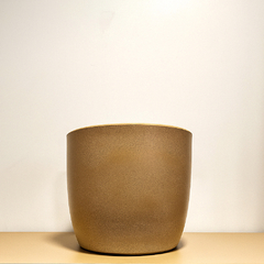 Vaso Redondo 30cm – Polietileno Brilhoso e Leve - Jardim em Casa