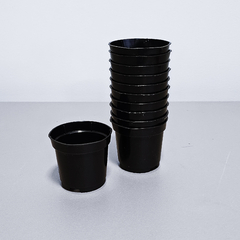 50 Mini Vasos Plásticos para Cactos e Suculentas – 6x5cm - loja online