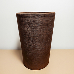 Vaso 35cm Polietileno Cônico Texturizado – Leve e Resistente na internet