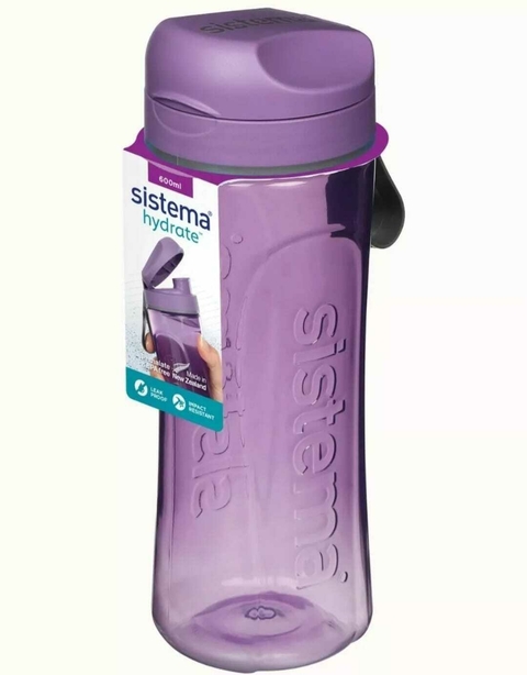 Botella Deportiva Sistema Swift Tritan VIOLETA 600ml - comprar online