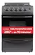 Cocina Multigas Eskabe E2 Bk Gris 52cm Vitrolimpiante Color Negro