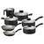 LINZ Bateria de Cocina Tramontina 7 Pzas Negro - comprar online