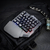 Teclado Gamer Rgb Uma Mão Semi Mecânico Jogos USB - comprar online