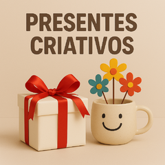 Banner da categoria Presentes e Criativos