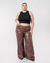 Wide Leg engomado Choco Palacios Flavia