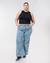Wide Leg Celeste Nevado Básico Palacios Flavia - comprar online