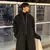 Outono/inverno de lã dupla camada trench coat comprimento médio high-end sensa na internet