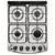 Whirlpool Cocina a Gas 50cm Inox WFO4NBR en internet