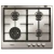 Whirlpool Anafe Empotrable a Gas 60cm Inox GMA6422X - comprar online