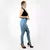 Calça Jeans Skinny Feminina Casual Clara com lavagens/ Cintura alta/ calca jean - loja online