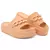 Chinelo Feminino Plataforma Anabela Salto Leve 100% em EVA - Flash Store