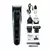 Conjunto Barbeador e cortador de cabelo Kemei KM-690 preto 100V/240V