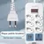 Soquete elétrico Cabo de extensão com USB Tipo C, Power Strip, Plug Brasil, AC na internet