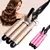 Chapinha Triondas Ondulador Formador Triplo Modelador de Cachos Onda Cabelo Cerâmica Para Longo E Curto 200°C