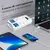 Soquete elétrico Cabo de extensão com USB Tipo C, Power Strip, Plug Brasil, AC - Flash Store