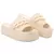 Chinelo Feminino Plataforma Anabela Salto Leve 100% em EVA - Flash Store