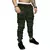 Saia Bento casual justa, comprimento do joelho, Sarja Skate Jogger, 2023, 6 bols - comprar online
