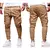Saia Bento casual justa, comprimento do joelho, Sarja Skate Jogger, 2023, 6 bols
