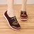 Sapatos femininos de caminhada com sola macia, sapato de pano moderno, dança ú