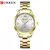 Curren relógio feminino relógios senhoras 9007 aço pulseira relógios feminin - Flash Store